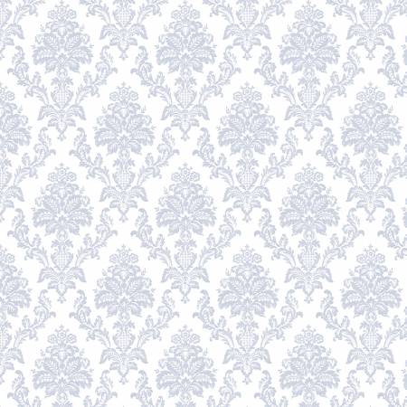Damask on White - Weave & Woven