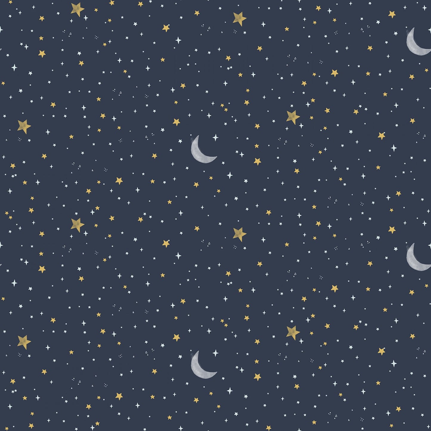 Night Sky in Midnight - Weave & Woven