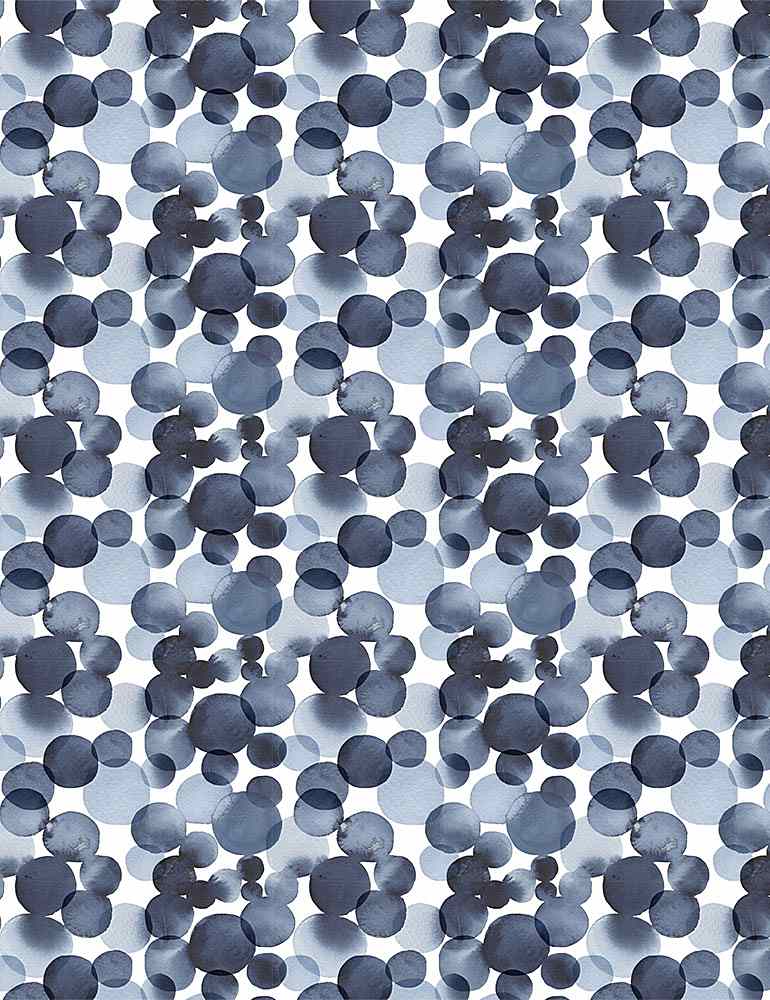 Bubbles in Blue - Weave & Woven