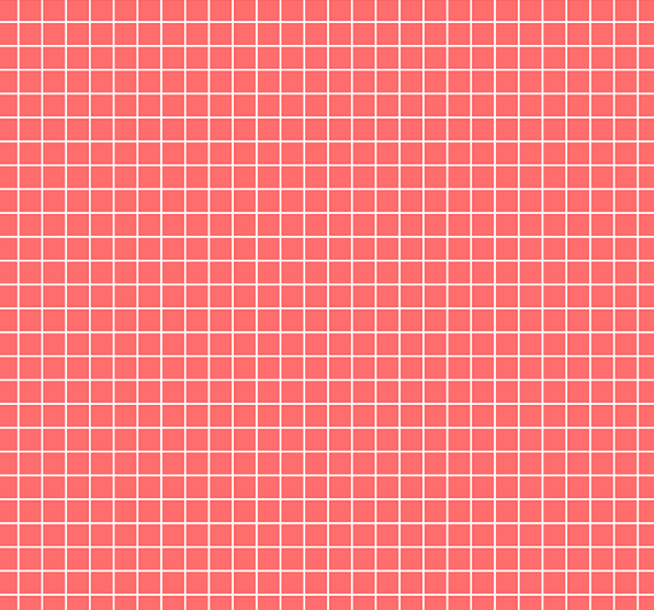 Grid in Strawberry - Weave & Woven