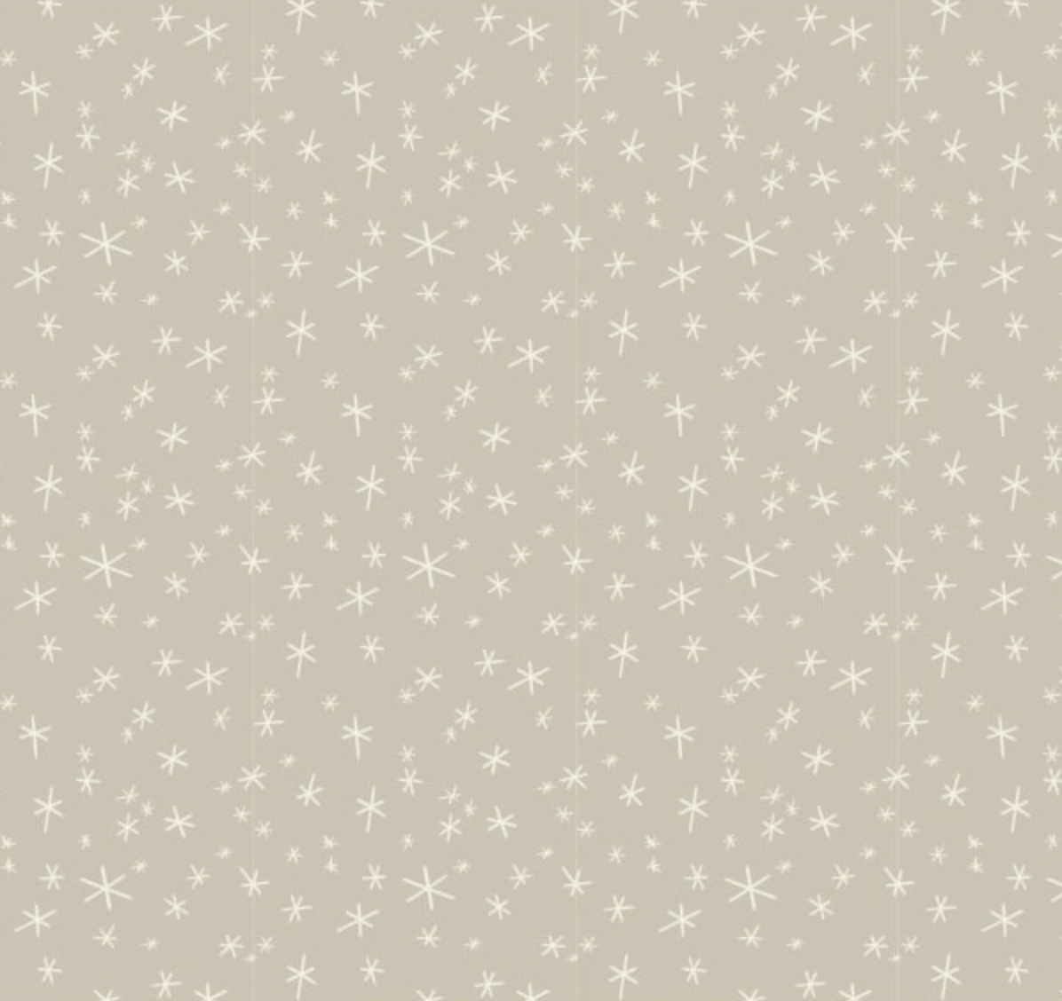Scattered Stars in Light Taupe - Weave & Woven