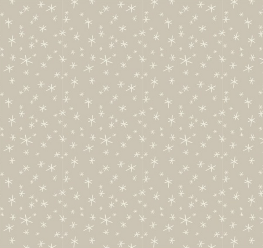 Scattered Stars in Light Taupe - Weave & Woven