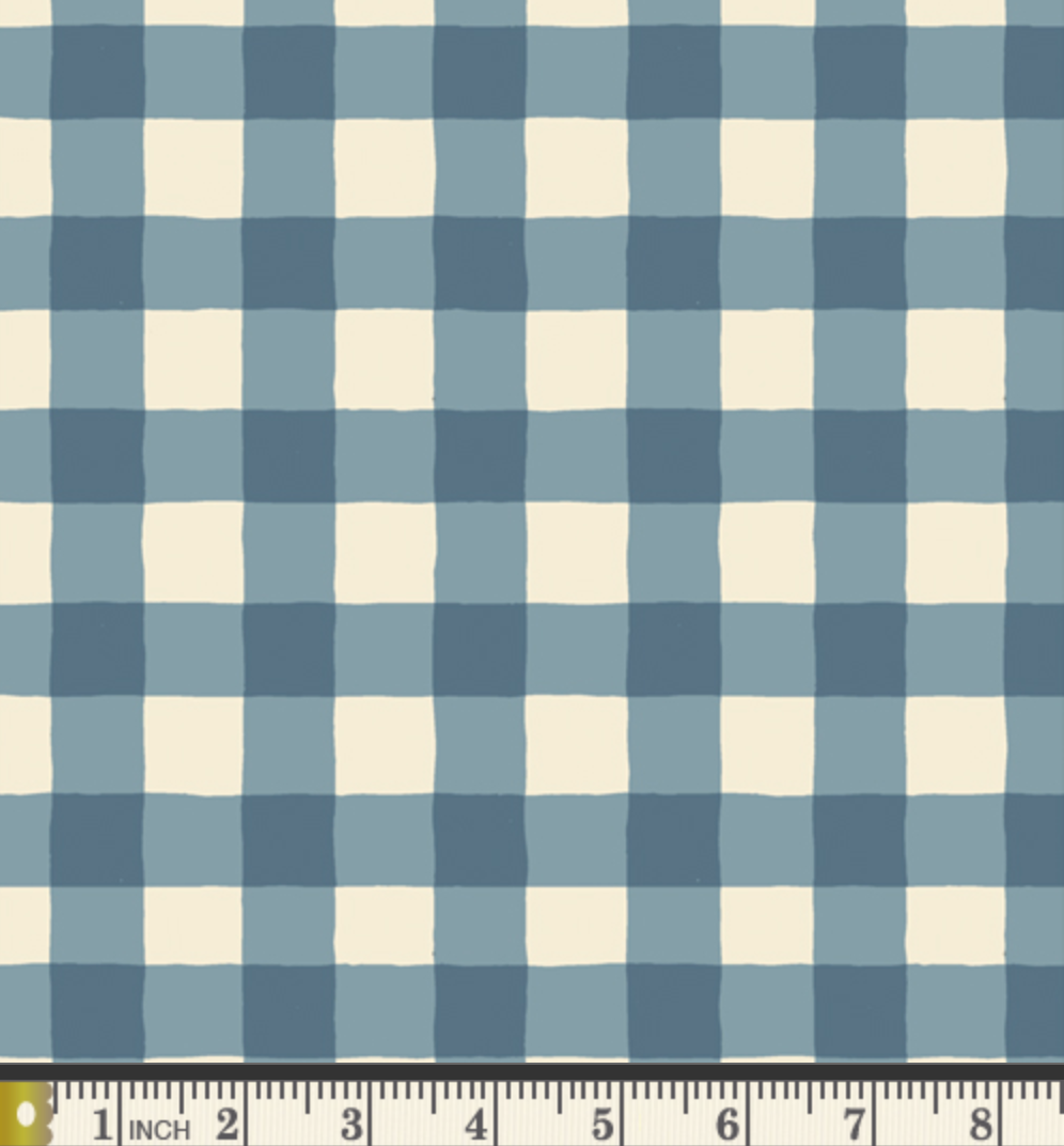 Plaid of My Dreams in Sky | Flannel - Weave & Woven