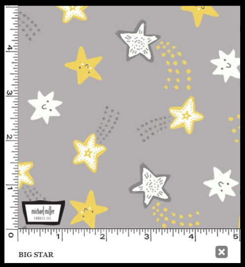 Big Star in Grey - Weave & Woven