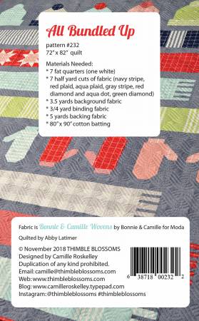 All Bundled Up Quilt Pattern - Weave & Woven