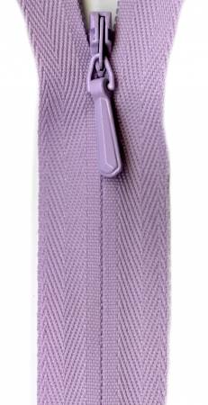 Invisible  9" Zipper in Orchid - Weave & Woven