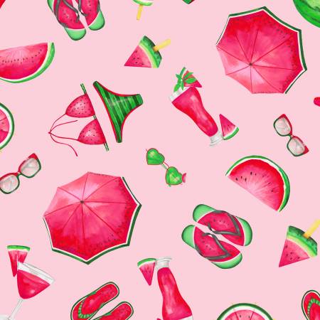 Watermelon Party in Pink - Weave & Woven