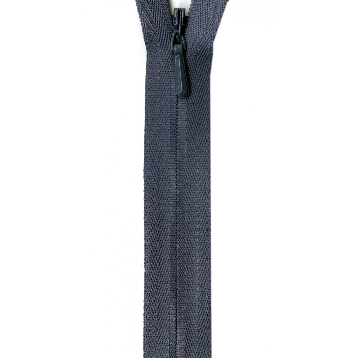 Invisible  9" Zipper in Medium Grey - Weave & Woven