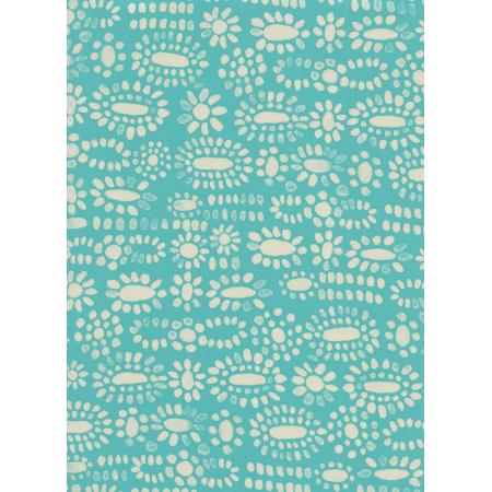 Moonstone in Turquoise | Rayon - Weave & Woven