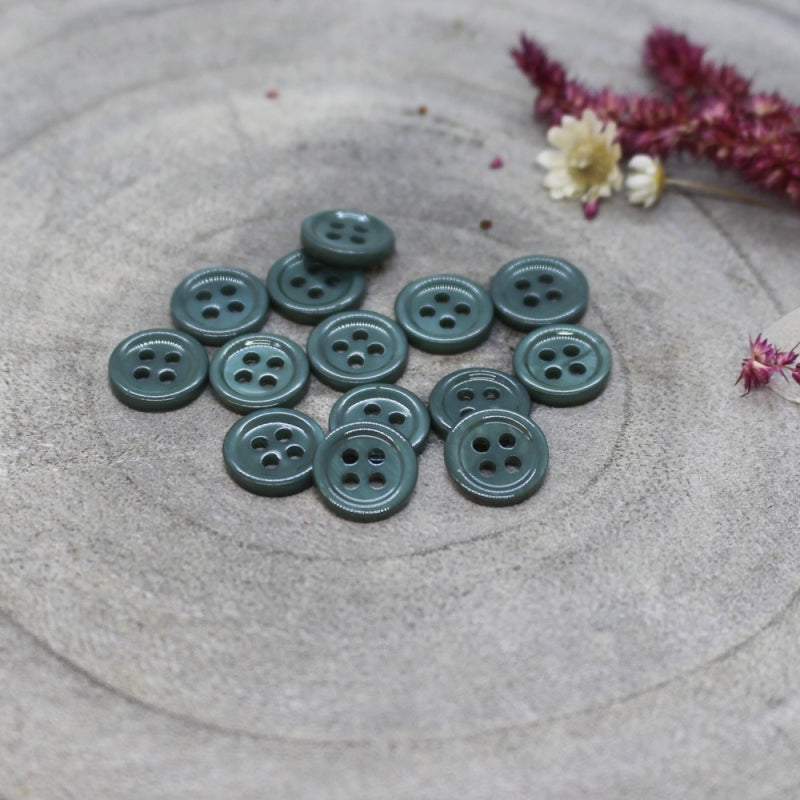 Bliss Buttons in Cedar - Weave & Woven