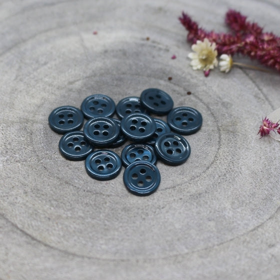 Bliss Buttons in Forest | 9mm - Weave & Woven
