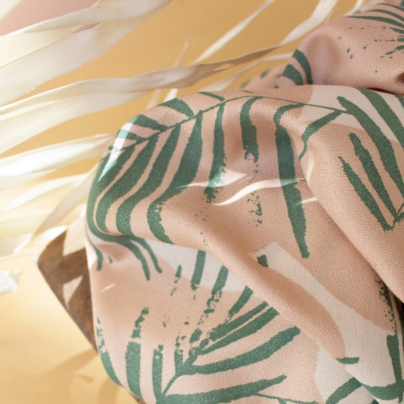 Canopy in Cactus | Viscose Crepe Fabric - Weave & Woven