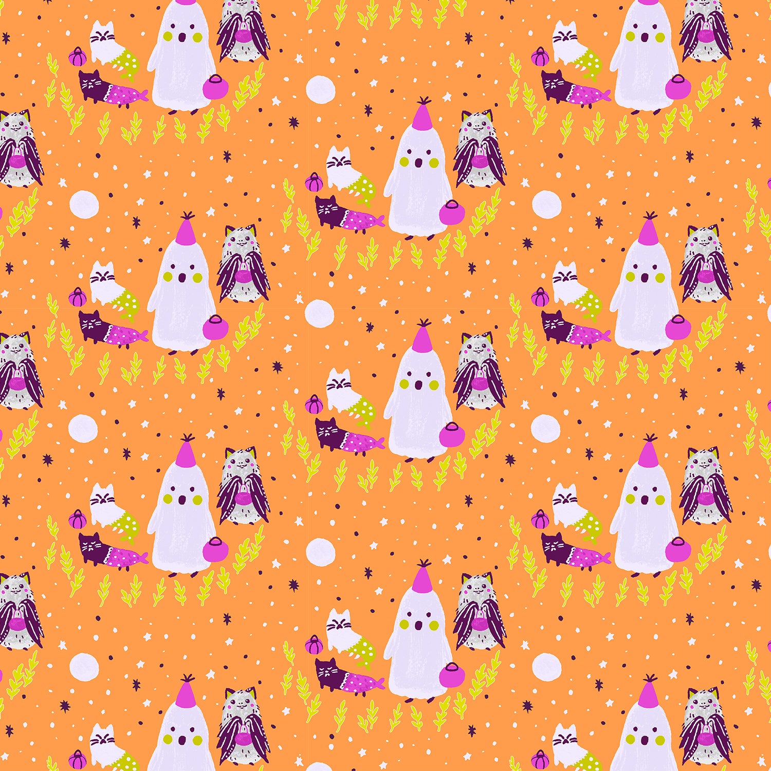 Ghoul's Night in J-E-L-L-Glow - Weave & Woven
