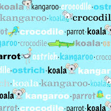 Koala Party in Aqua - Weave & Woven