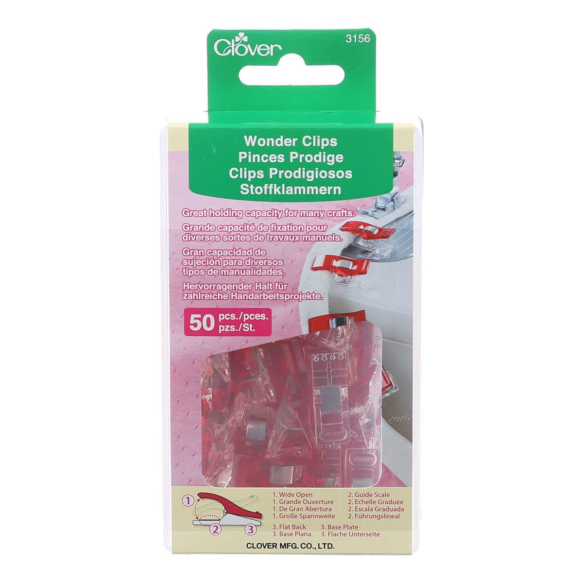 Red Wonder Clips | 50 Pieces - Weave & Woven