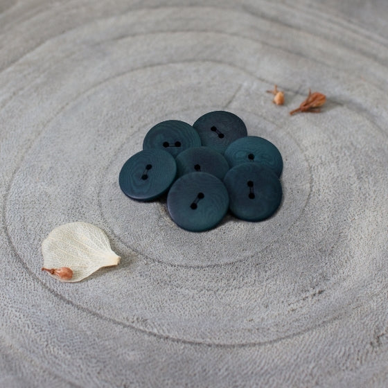 Palm Buttons in Forest | 15mm - Weave & Woven