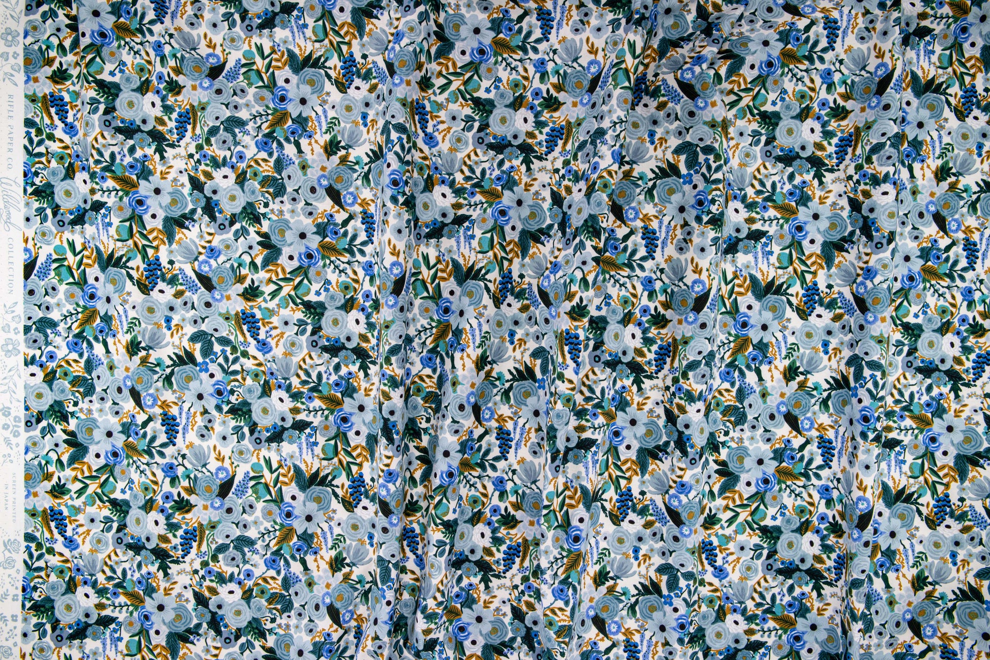 Petite Garden Party in Blue -Still on Back Order :( - Weave & Woven