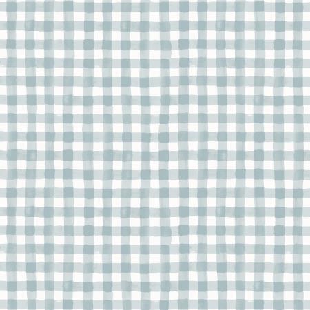 Painted Gingham in Slate - Weave & Woven