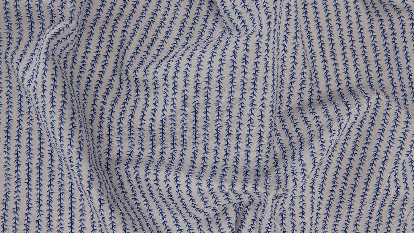 Laurel Stripe in Periwinkle - Weave & Woven