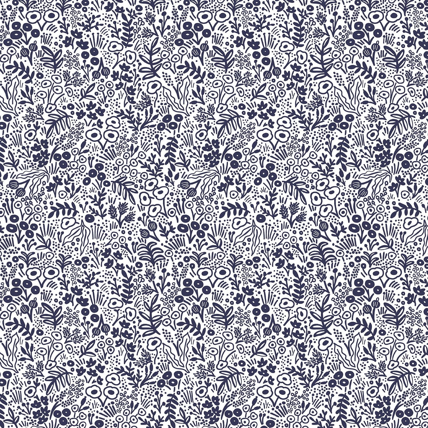 Tapestry Lace in Navy - Weave & Woven