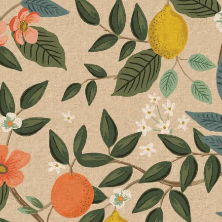Citrus Grove in Natural | Canvas - Weave & Woven