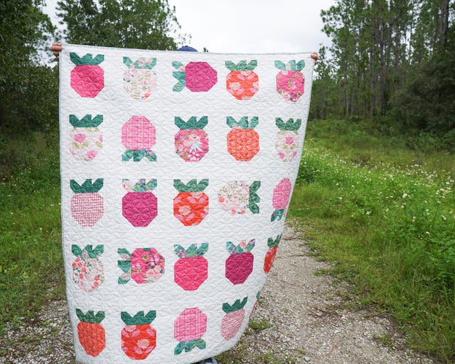 Strawberry Fields Quilt Pattern - Weave & Woven