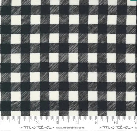 Buffalo Plaid in Charcoal - Weave & Woven